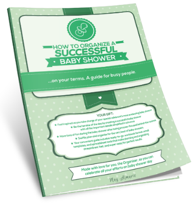 Cover - How To Organize a Successful Baby Shower